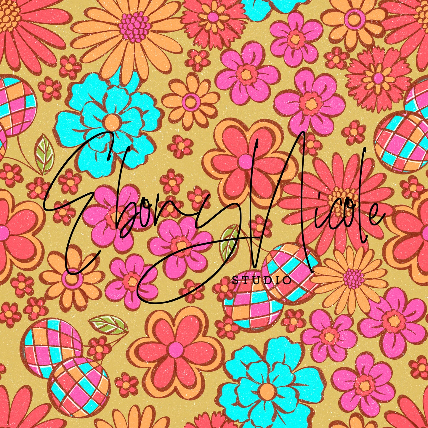 Retro Flowers