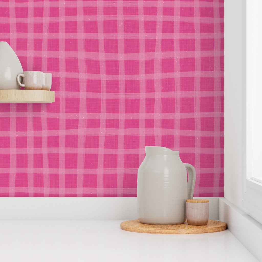 Merry Berry Pink Plaid