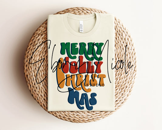 Merry Jolly Christmas PNG