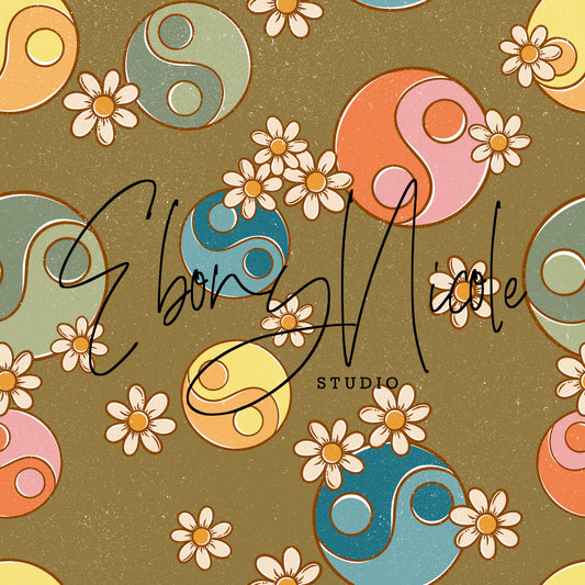 Floral Yin And Yang