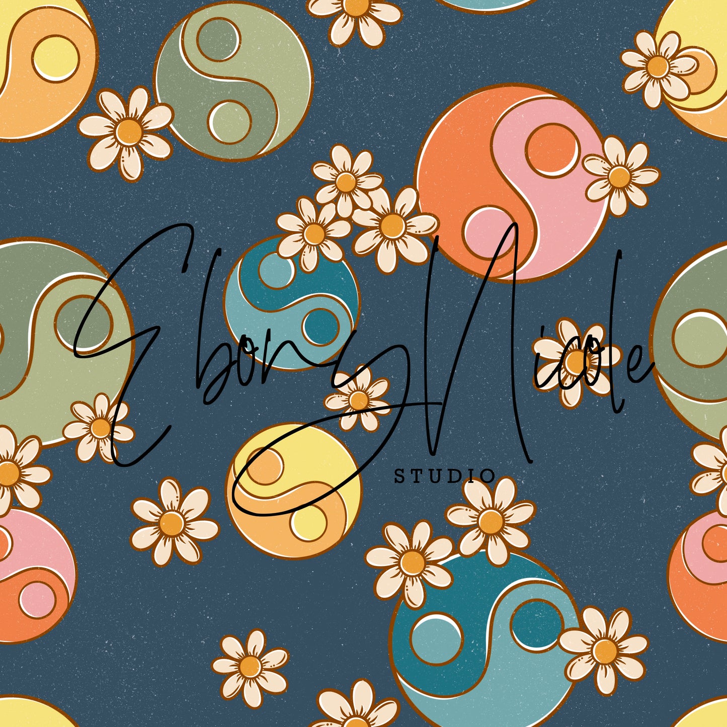 Floral Yin And Yang