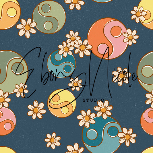 Floral Yin And Yang