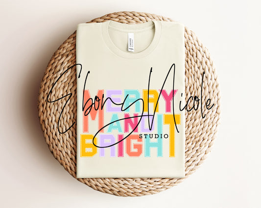 Merry And Bright PNG