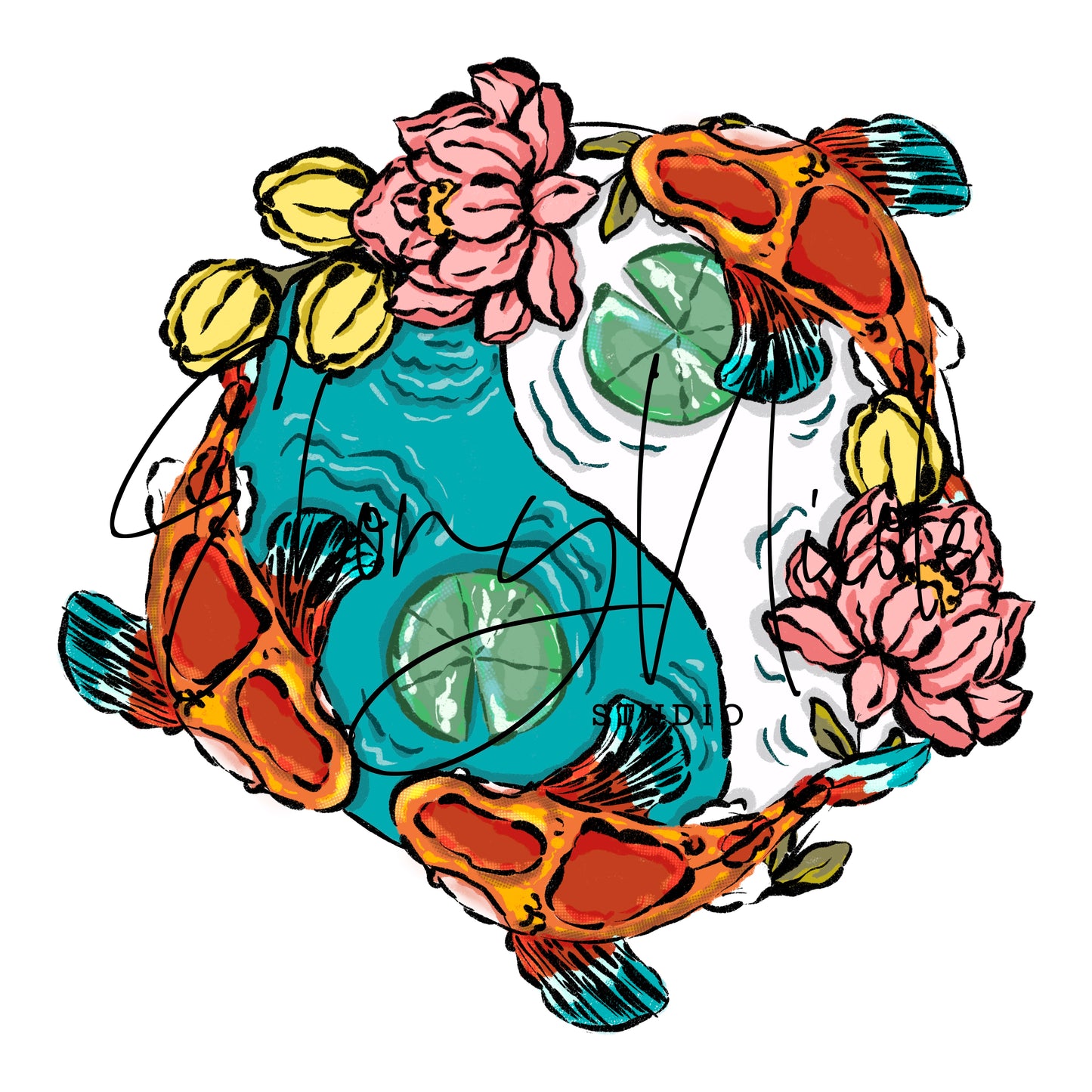 Koi Fish PNG