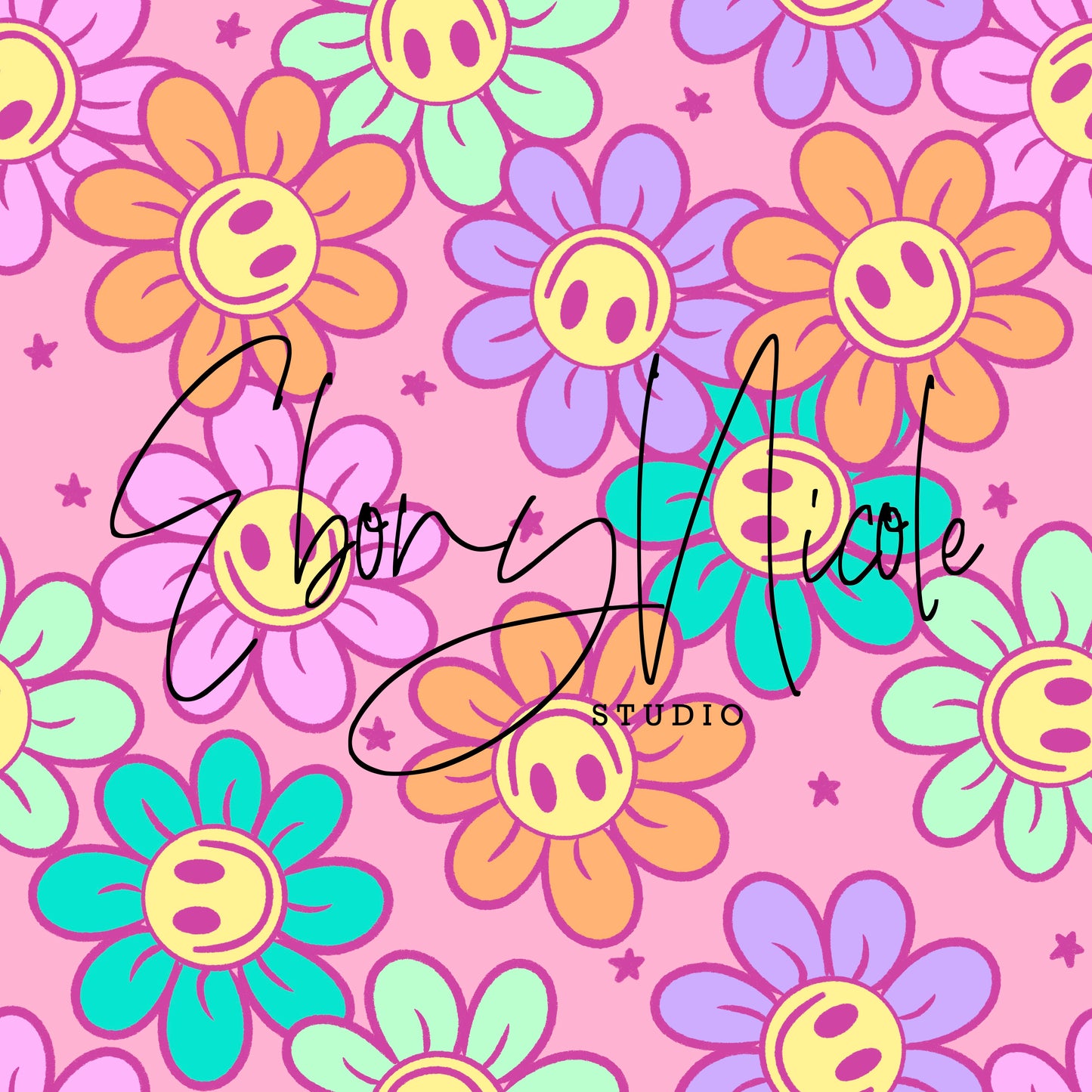 Smiley Floral