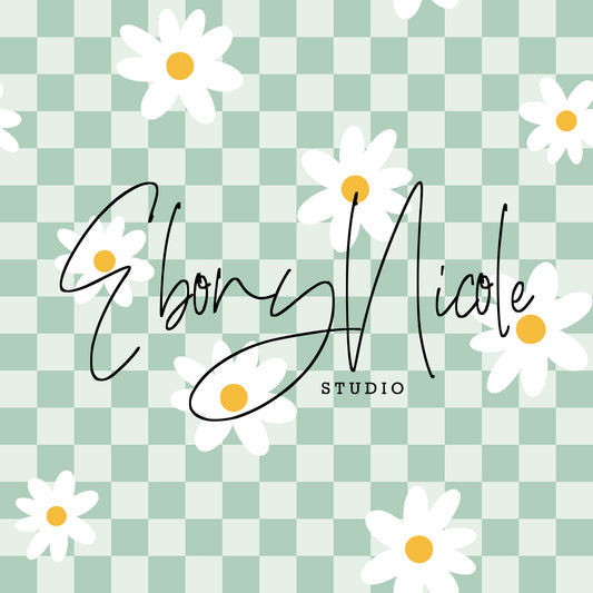 Floral Checkers