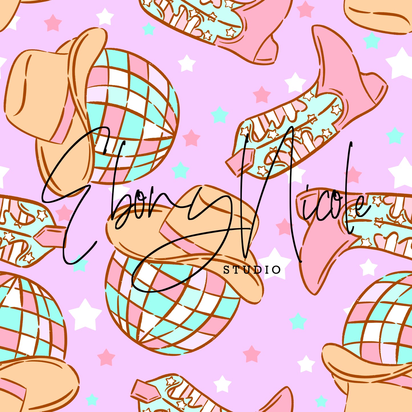 Pink, Howdy and Blue