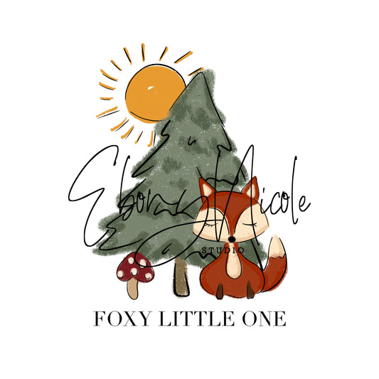 Foxy Little One PNG