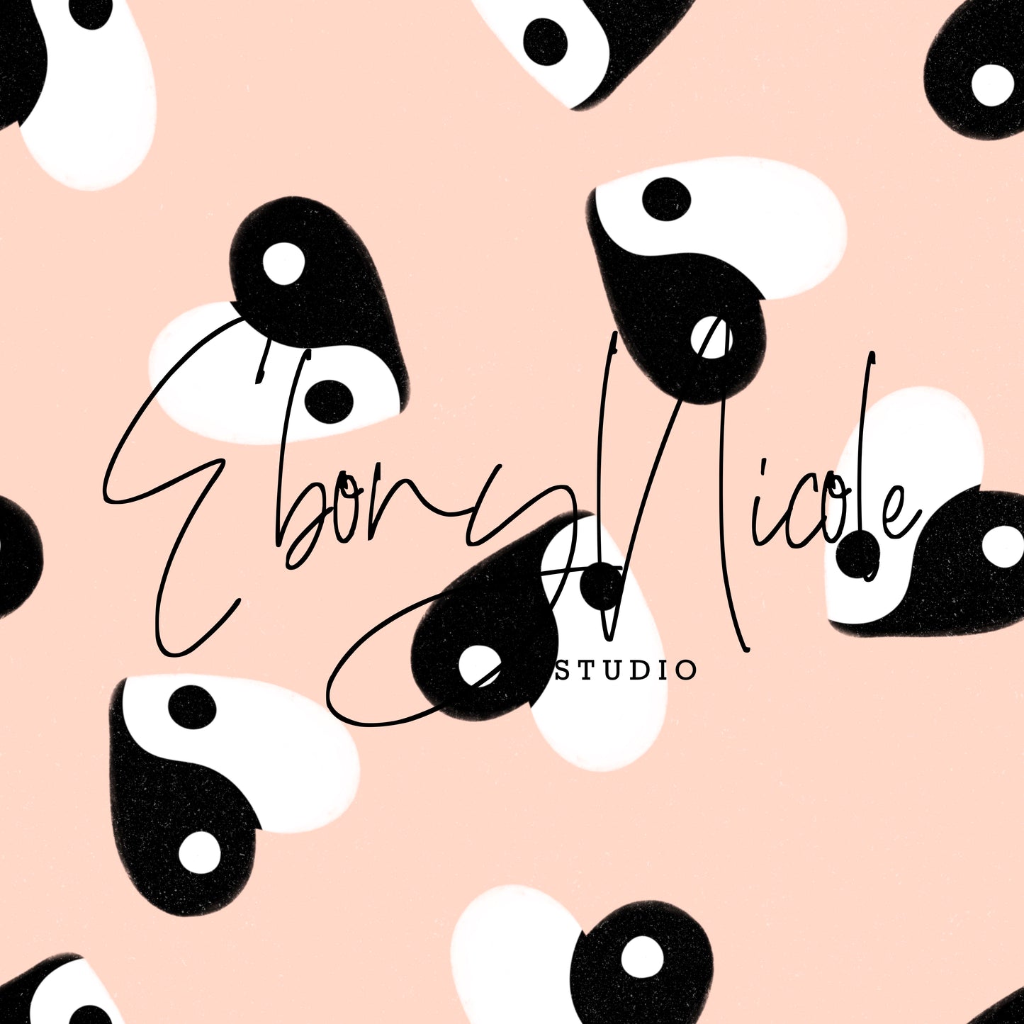 Retro Heart Yang Yin