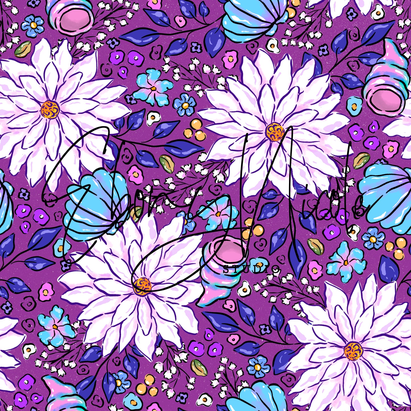 Seashell Floral