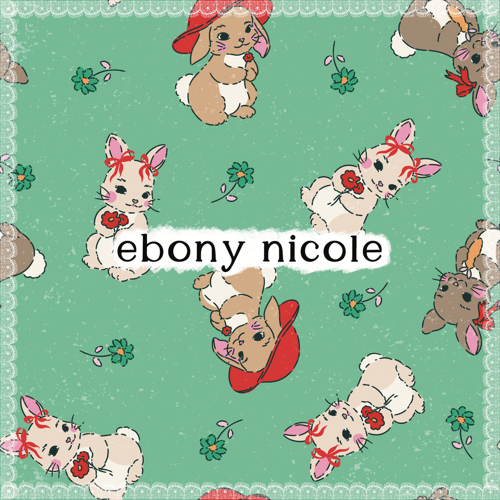 Vintage Garden Bunnies Bundle