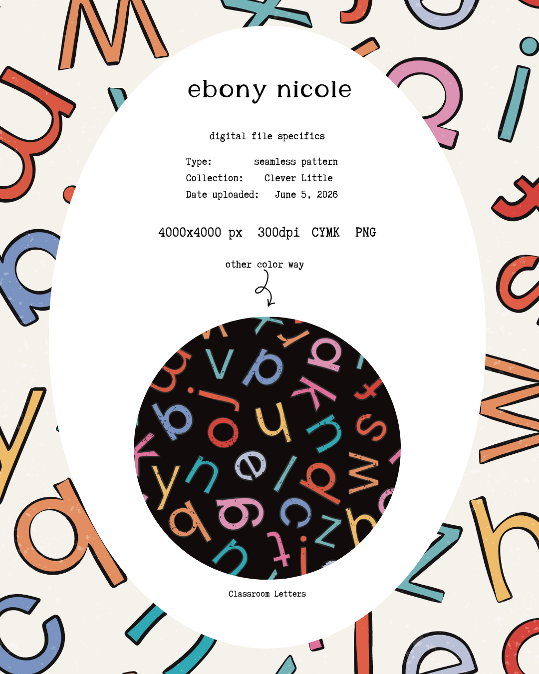Classroom Letters