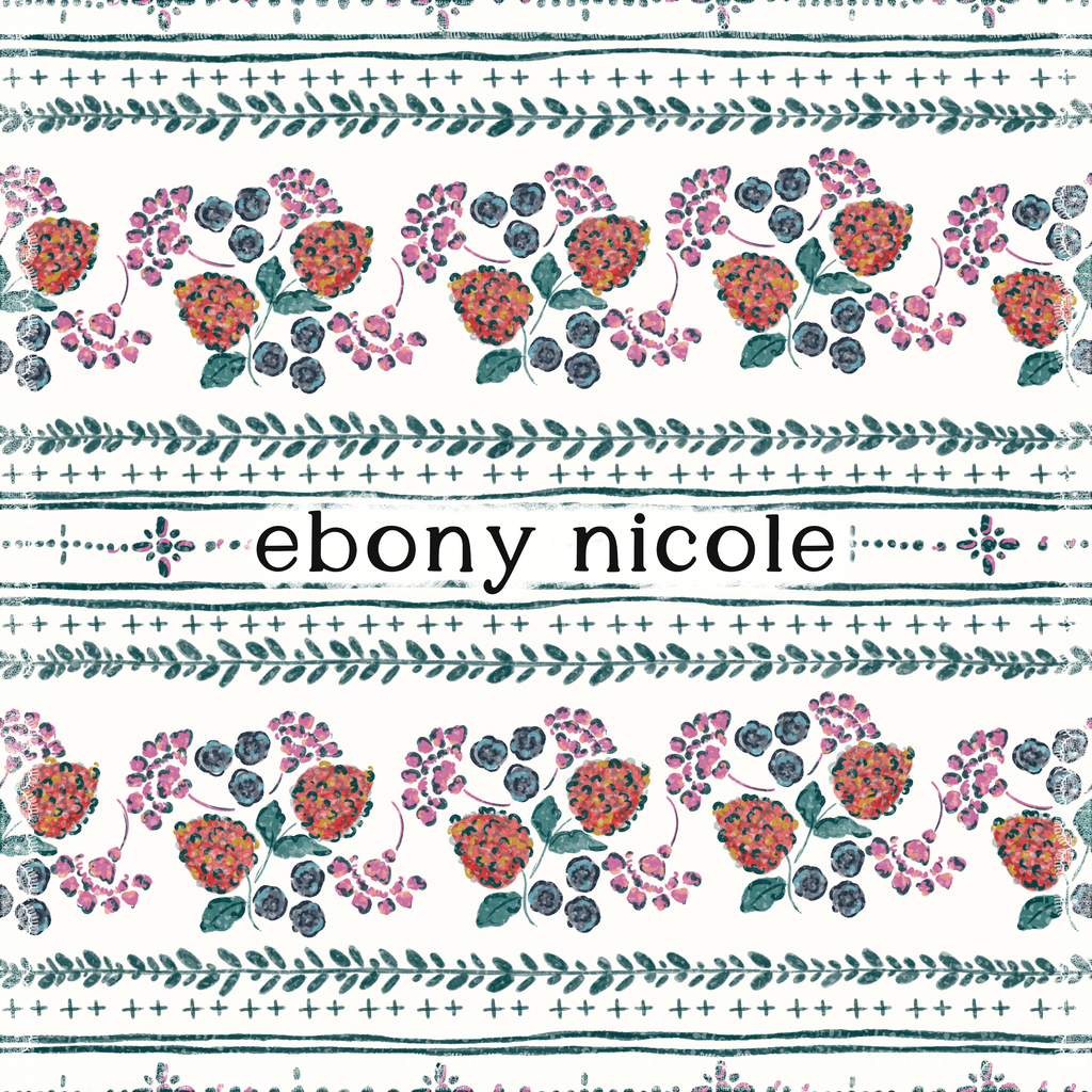 Cottage Berry Stripes