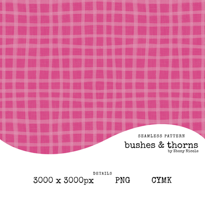 Merry Berry Pink Plaid