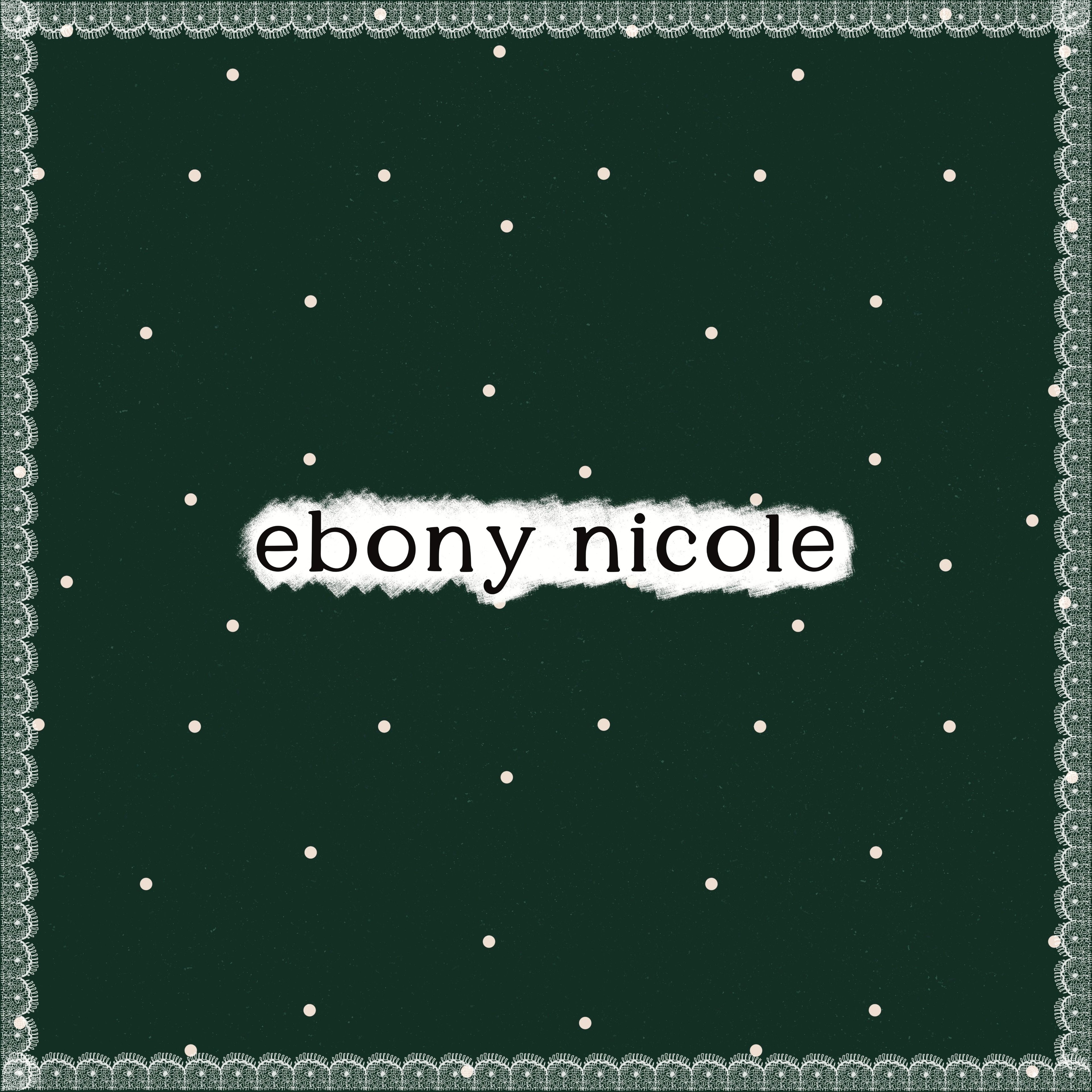 Midnight Evergreen Polka Dots