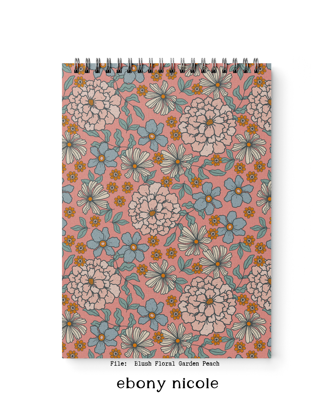 Blush Floral Garden Peach