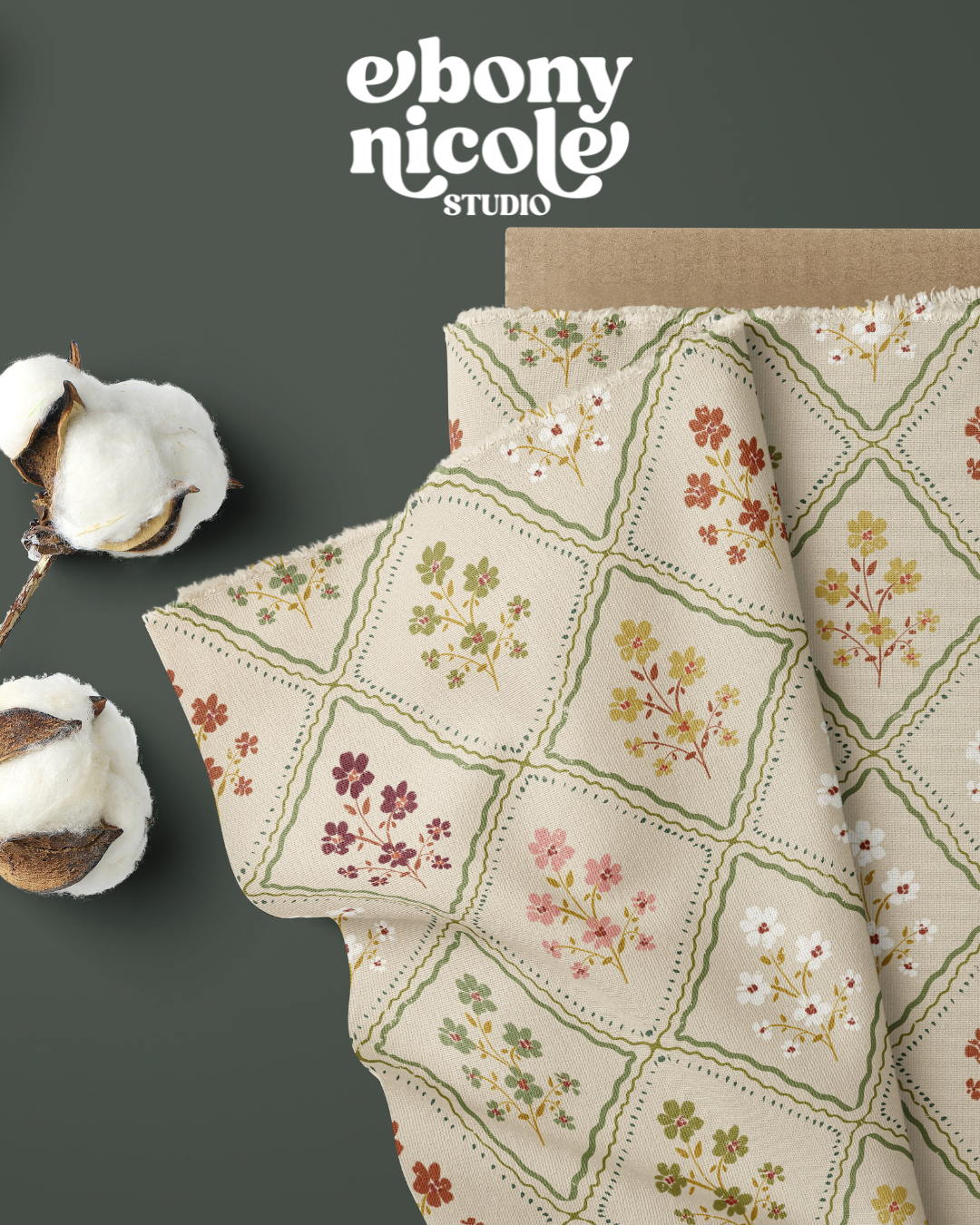 Vintage Fall Garden Lattice