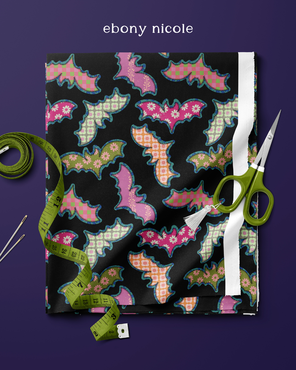 Quilted Bat Garden