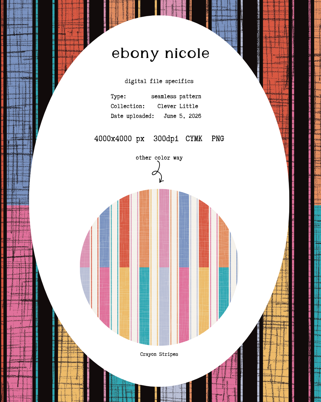 Crayon Stripes