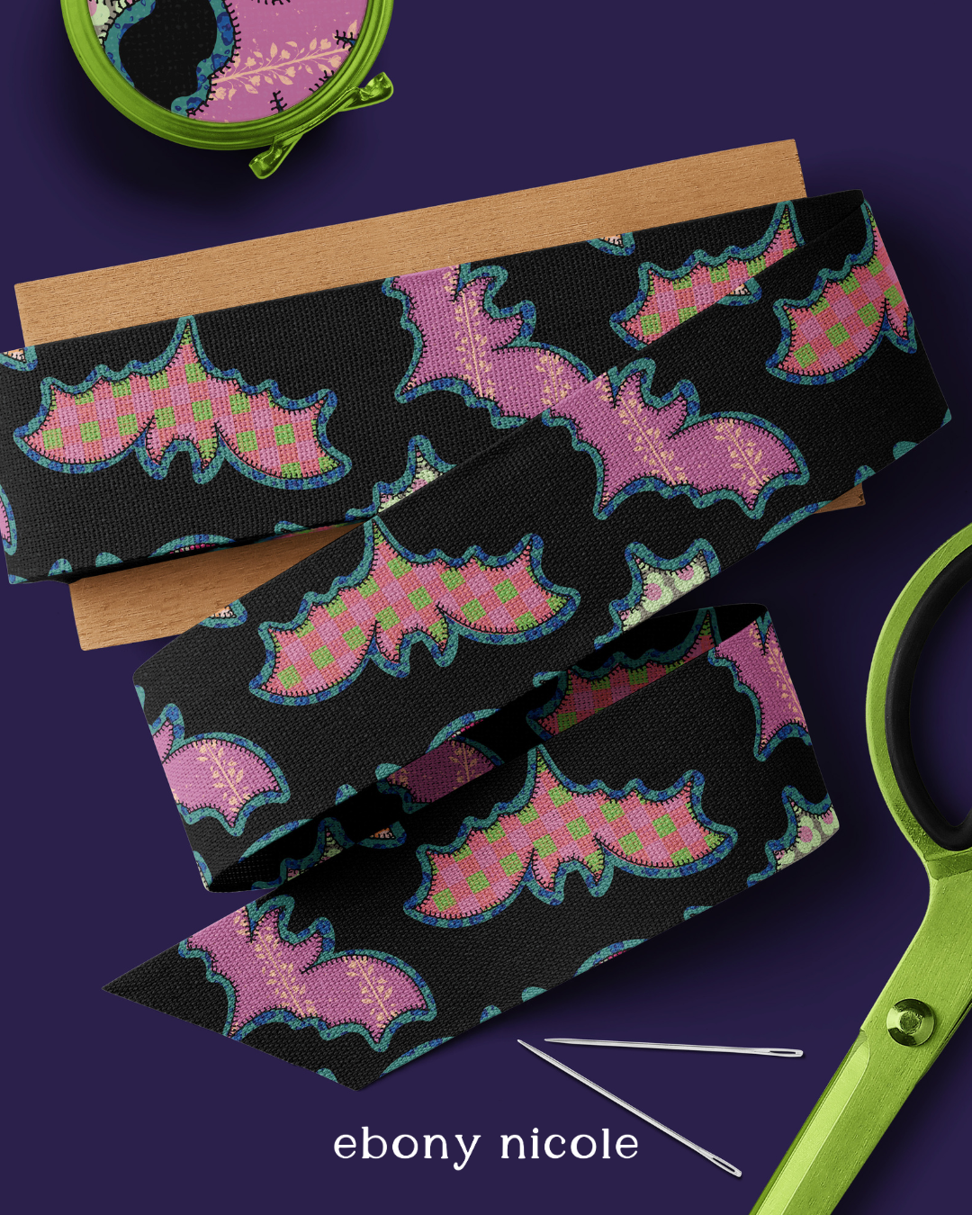 Quilted Bat Garden