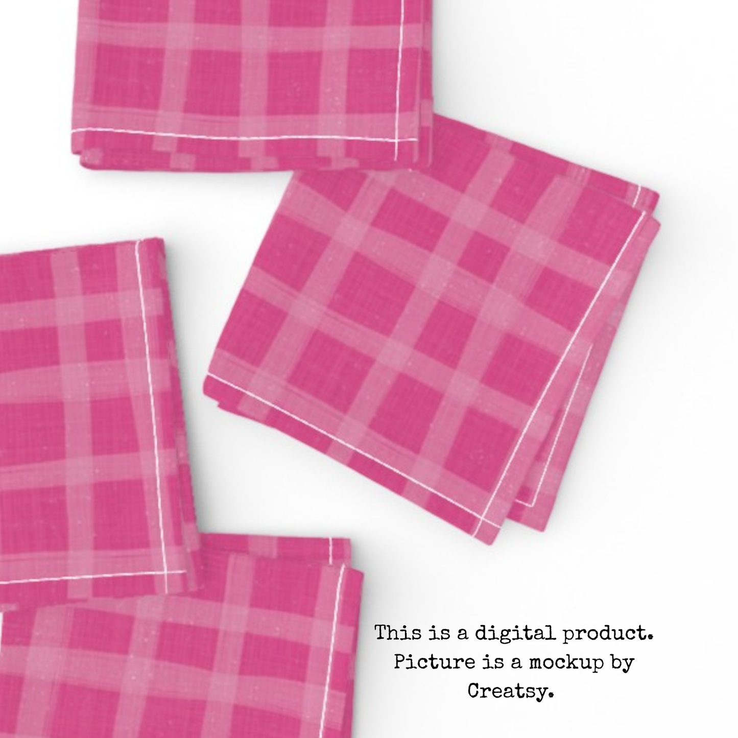Merry Berry Pink Plaid