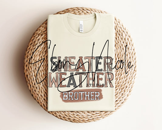Sweater Weather Brother PNG