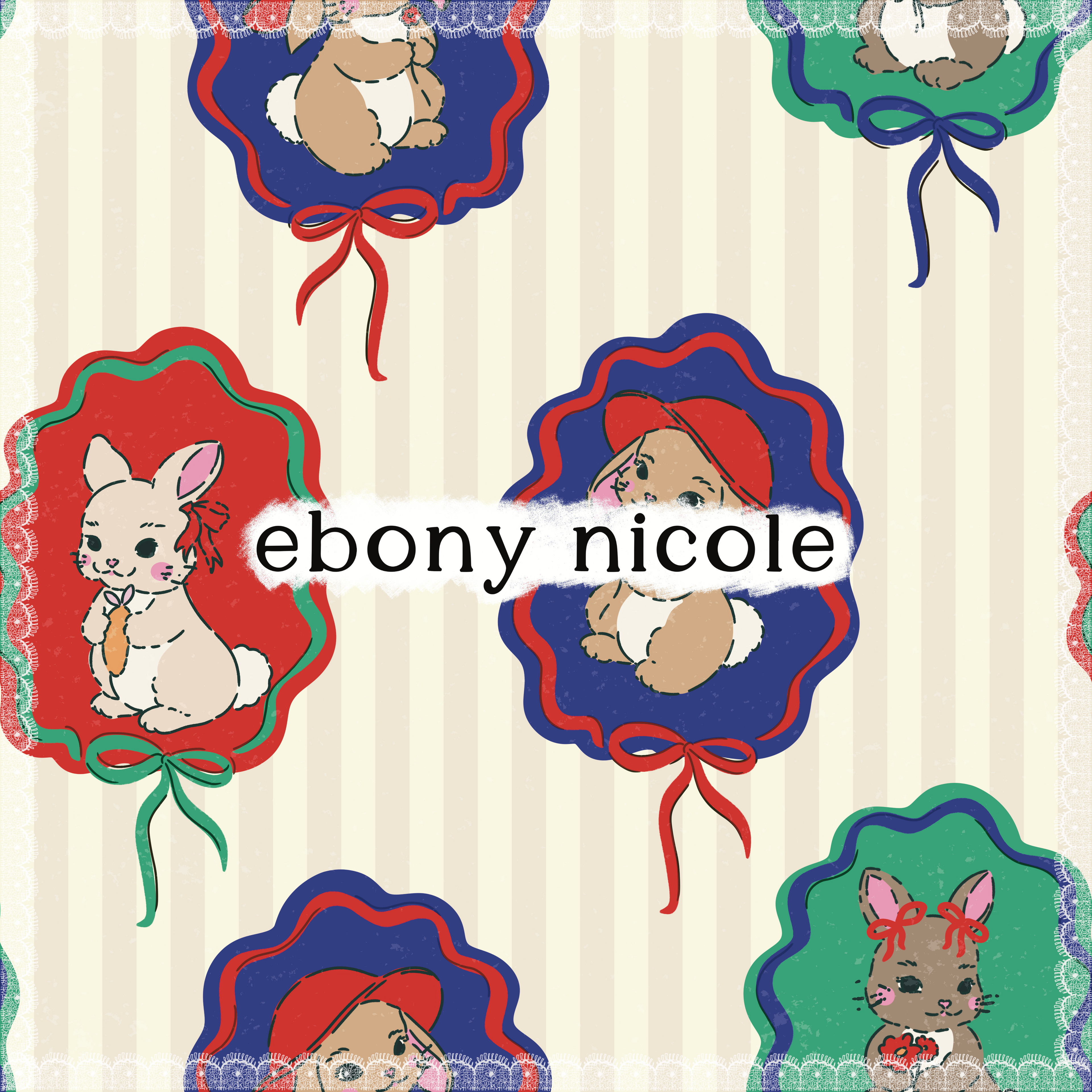 Vintage Garden Bunnies Bundle