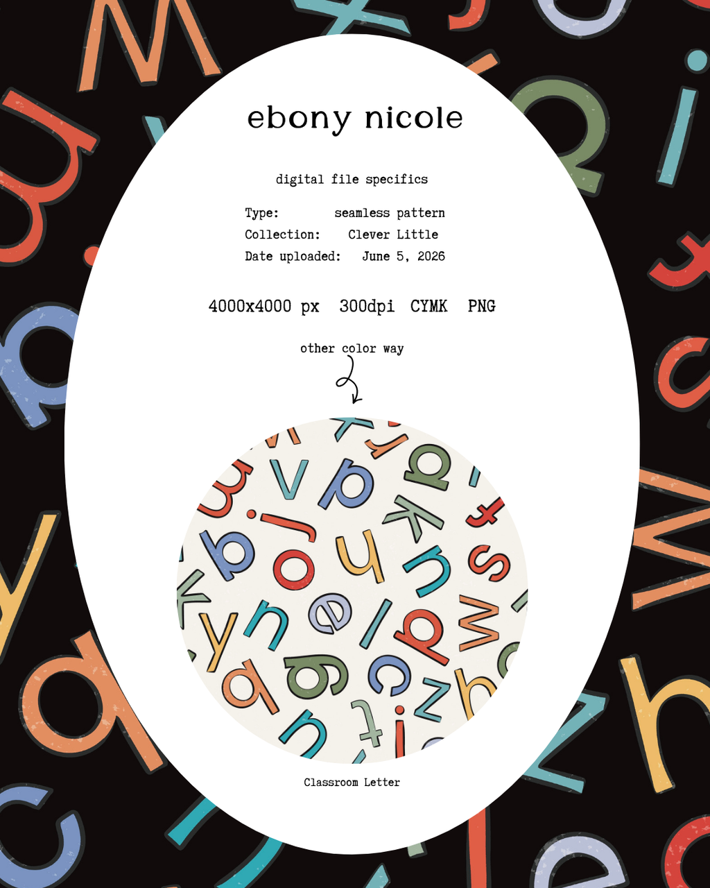 Classroom Letters