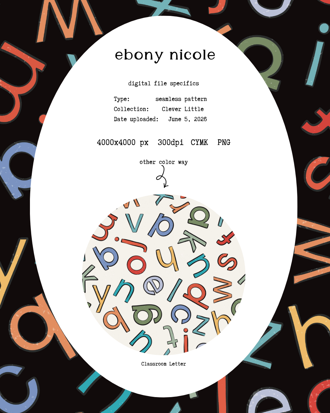 Classroom Letters