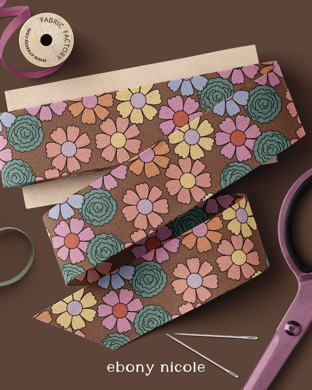 Retro Meadow Bloom