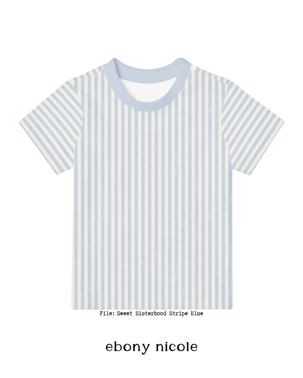 Sweet Sisterhood Stripe Blue