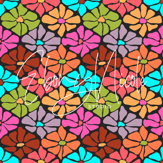Retro Flowers