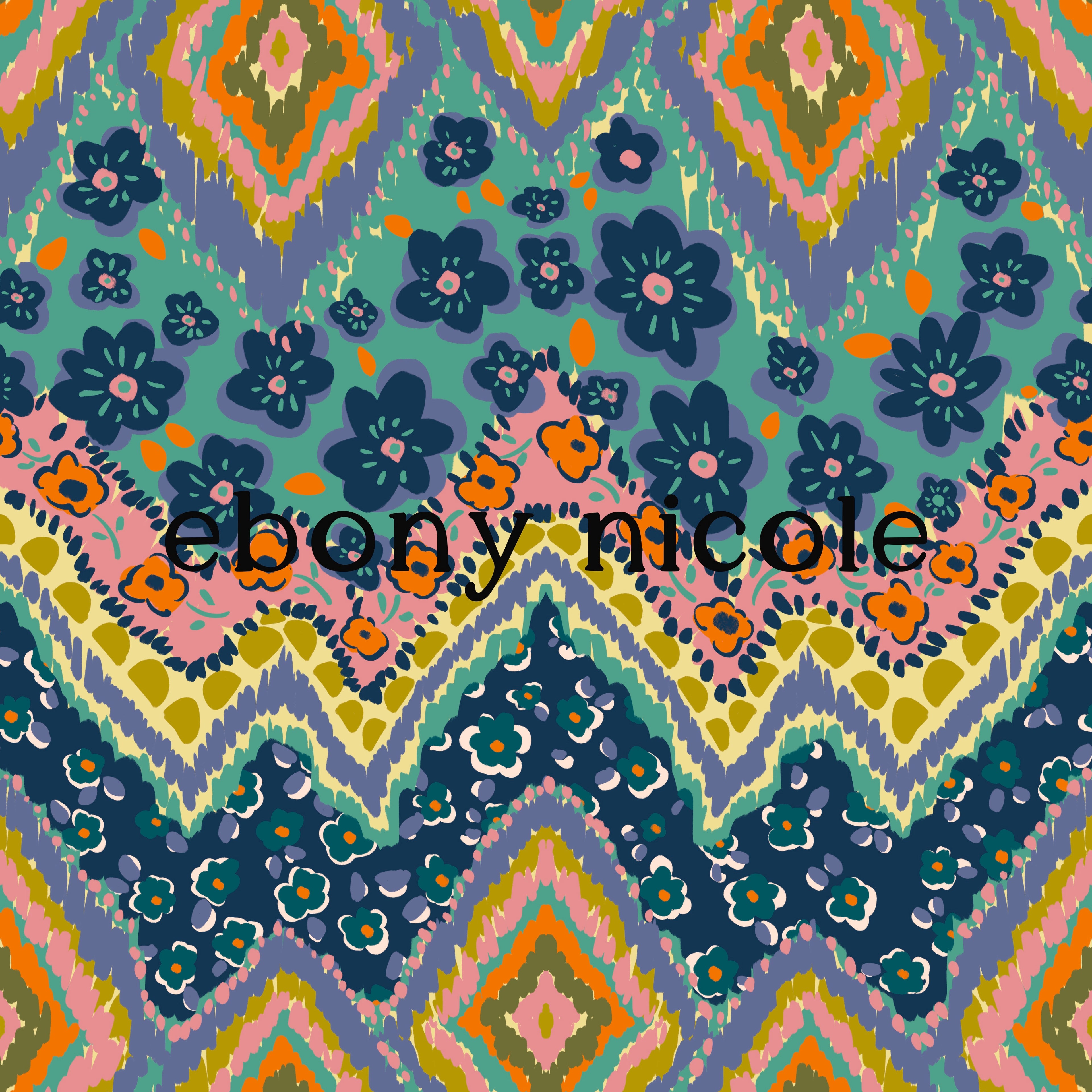 Floral Pop Seamless Pattern