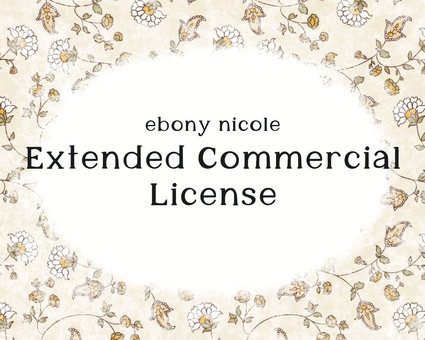 Extended Commercial License