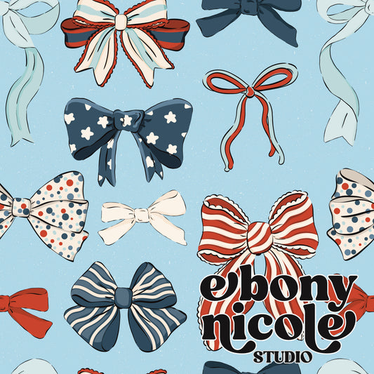 Fourth Of July Bows