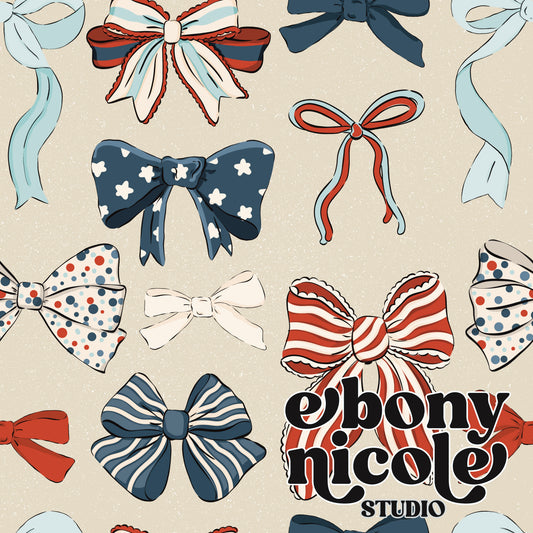 Fourth Of July Bows