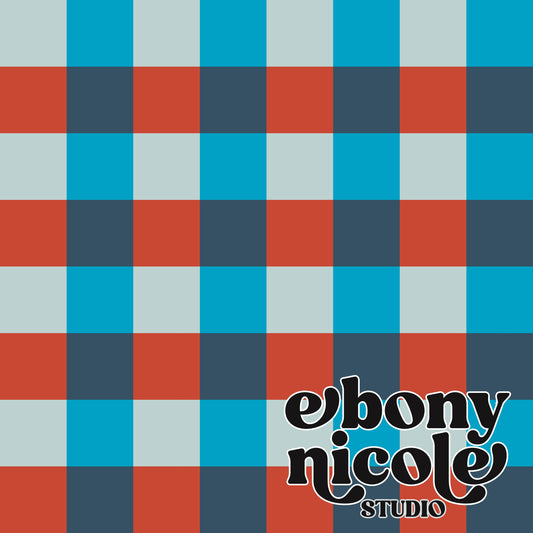 Fourth of July Plaid