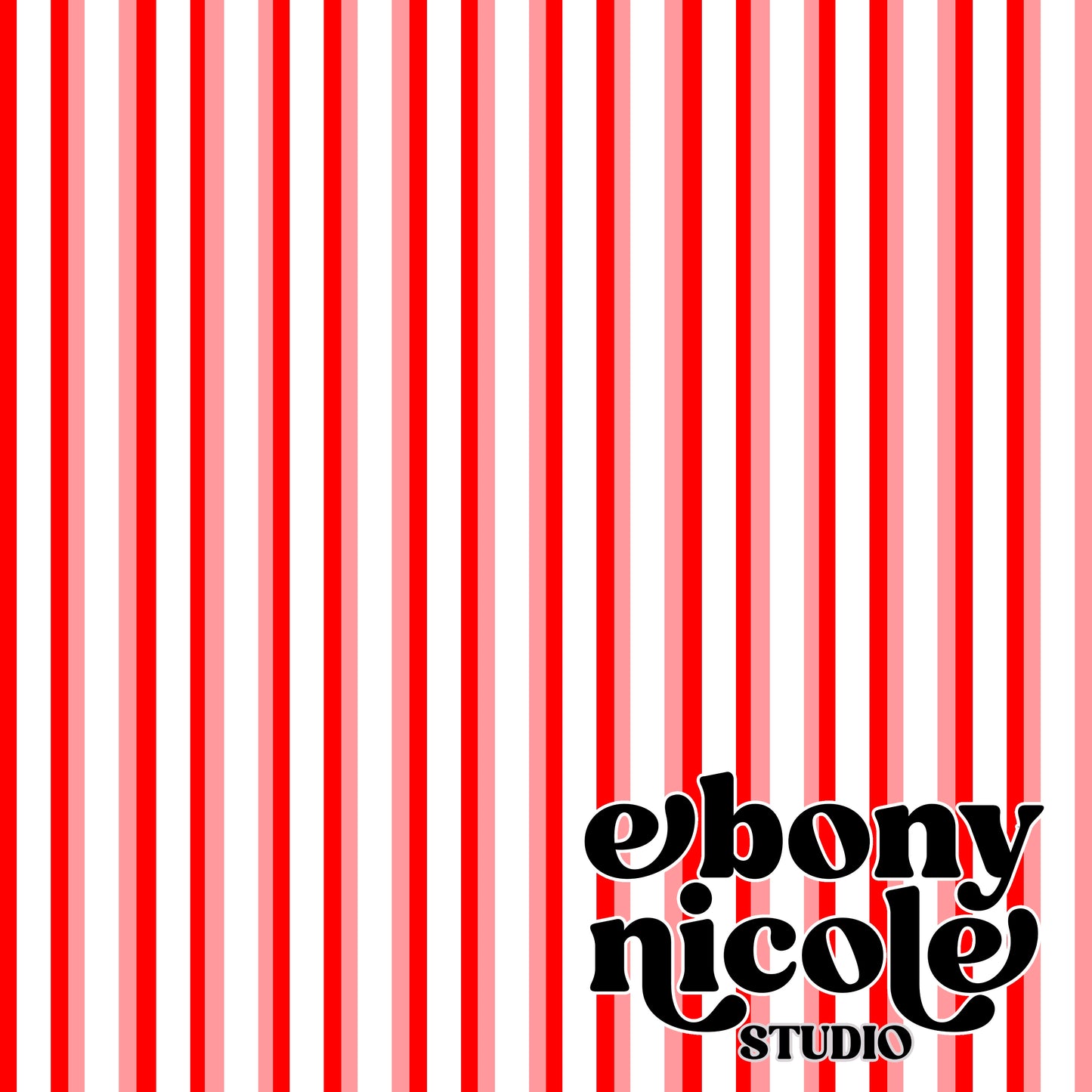 Valentine’s Stripes Seamless Pattern