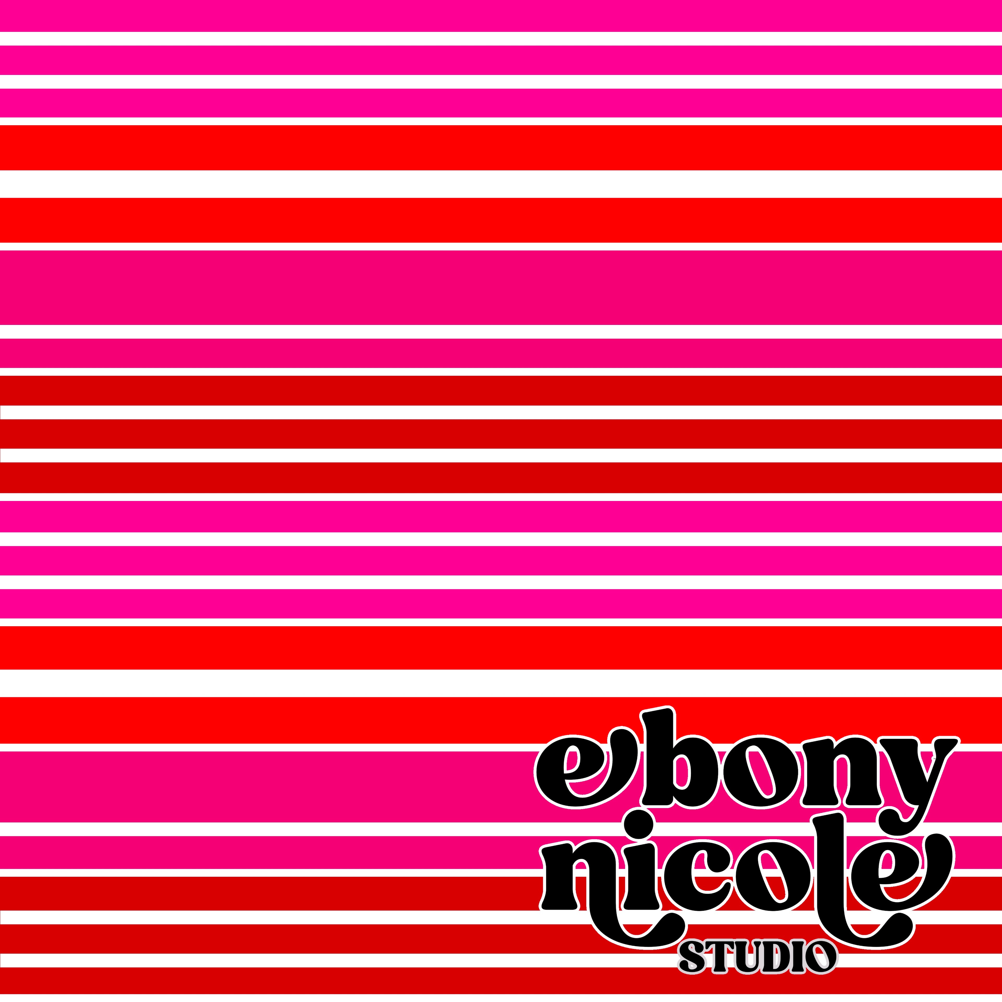 Valentine’s Stripes Seamless Pattern