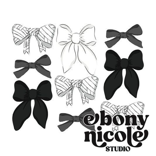 Volleyball Variety Vintage Bow PNG