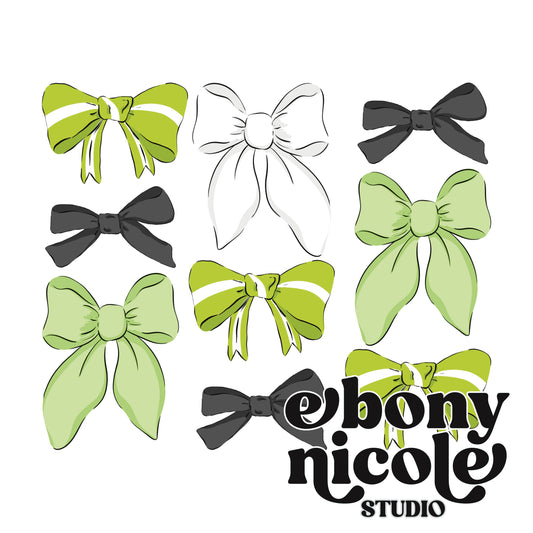 Tennis Variety Vintage Bow PNG