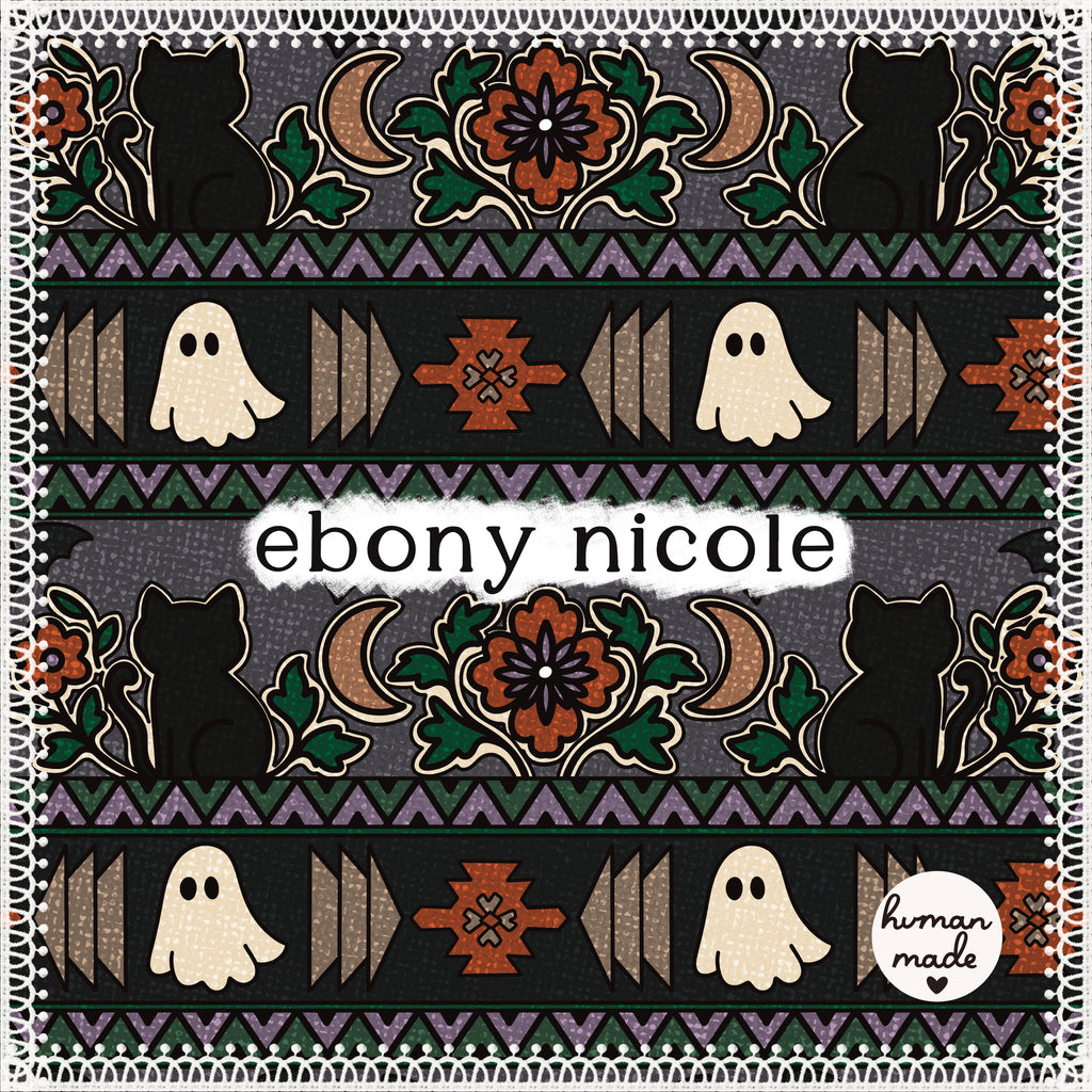 Midnight Folk Halloween Cats