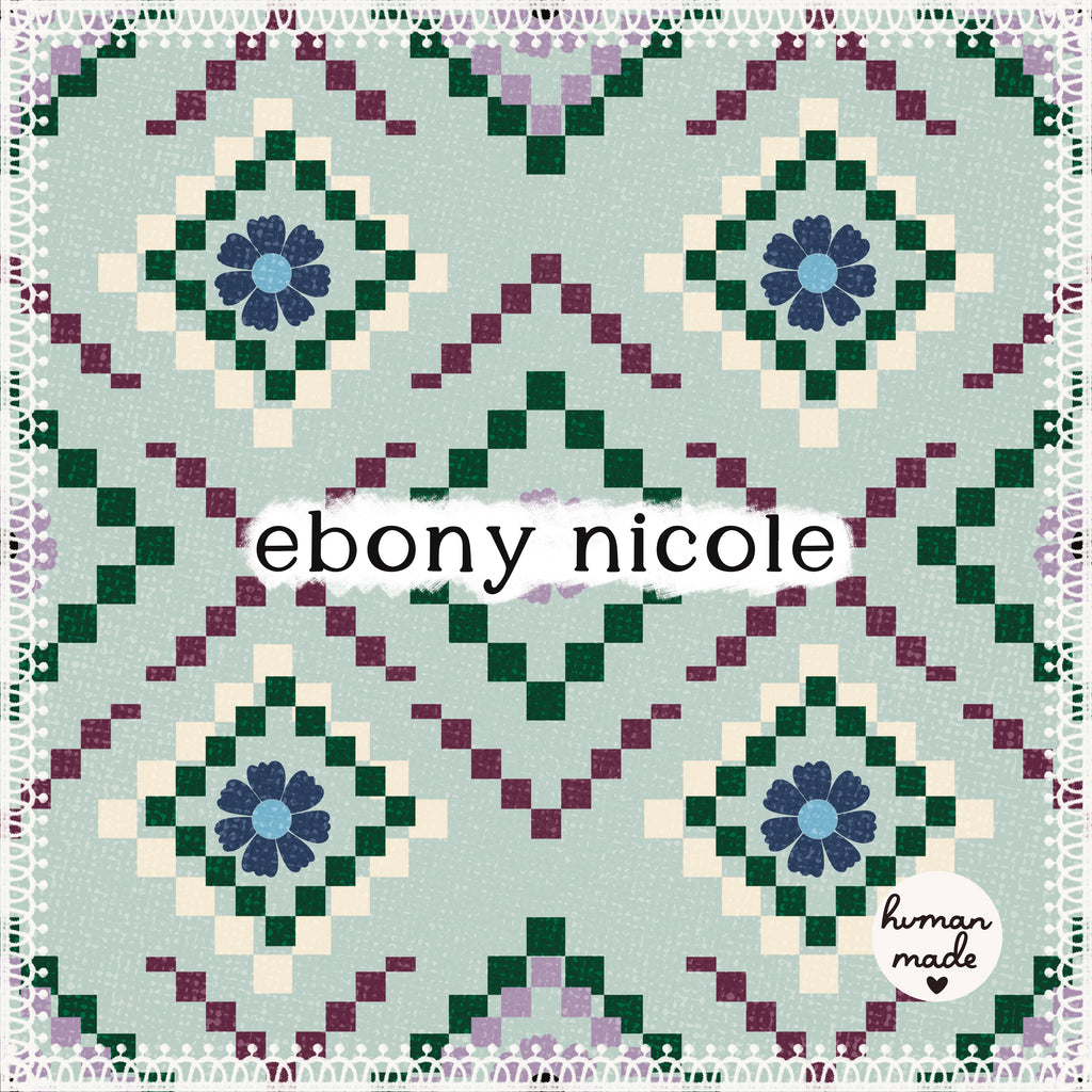 Frosted Winter Garden Quilt