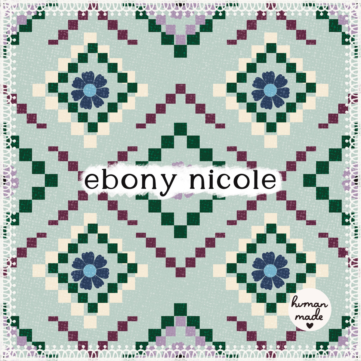 Frosted Winter Garden Quilt