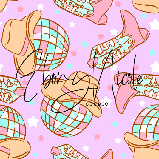 Pink, Howdy and Blue