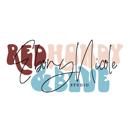 Red, Howdy & Blue PNG