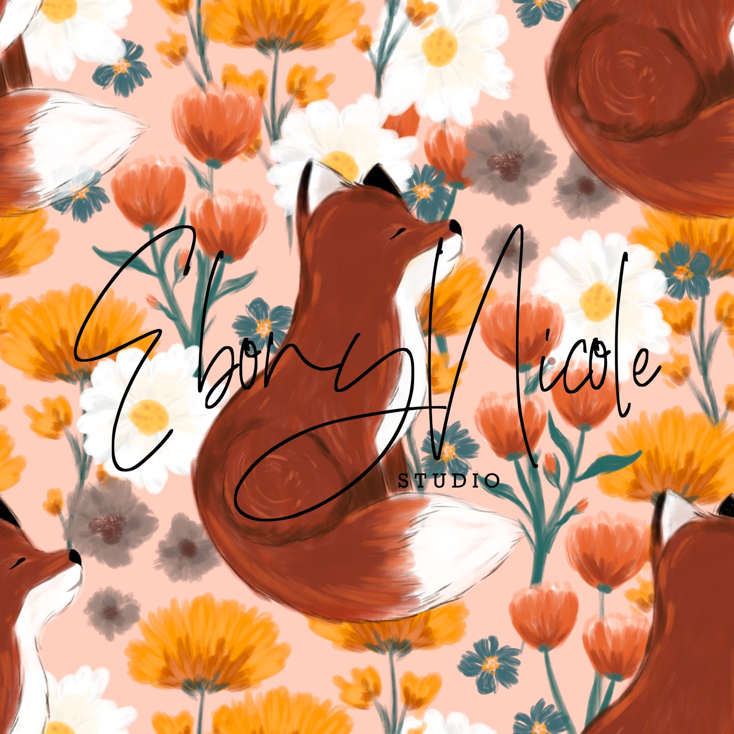 Floral Fox