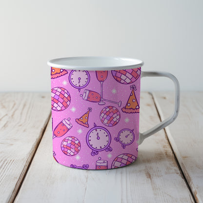 New Year Seamless Pattern - Light Purple