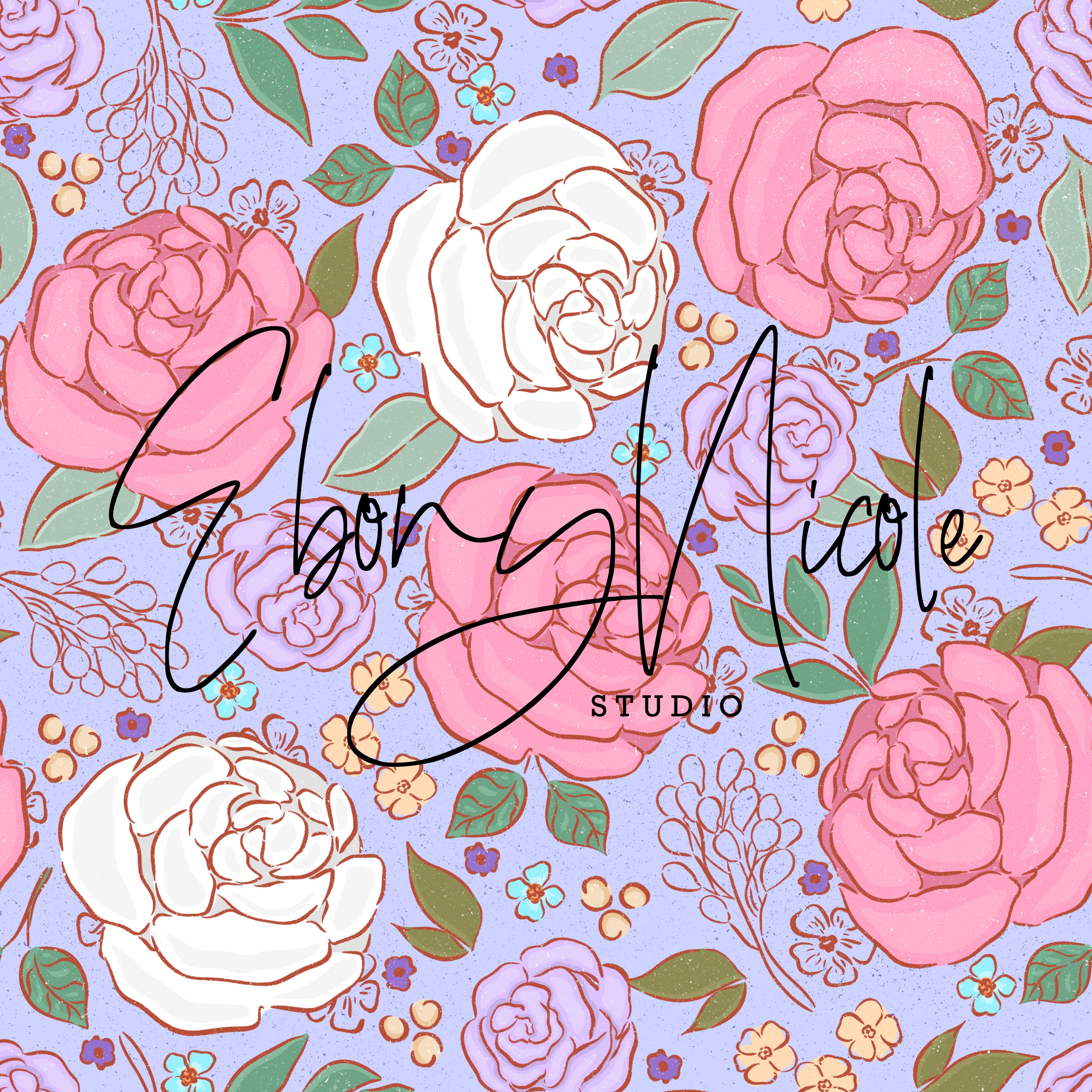 Soft Bloom Garden Blue