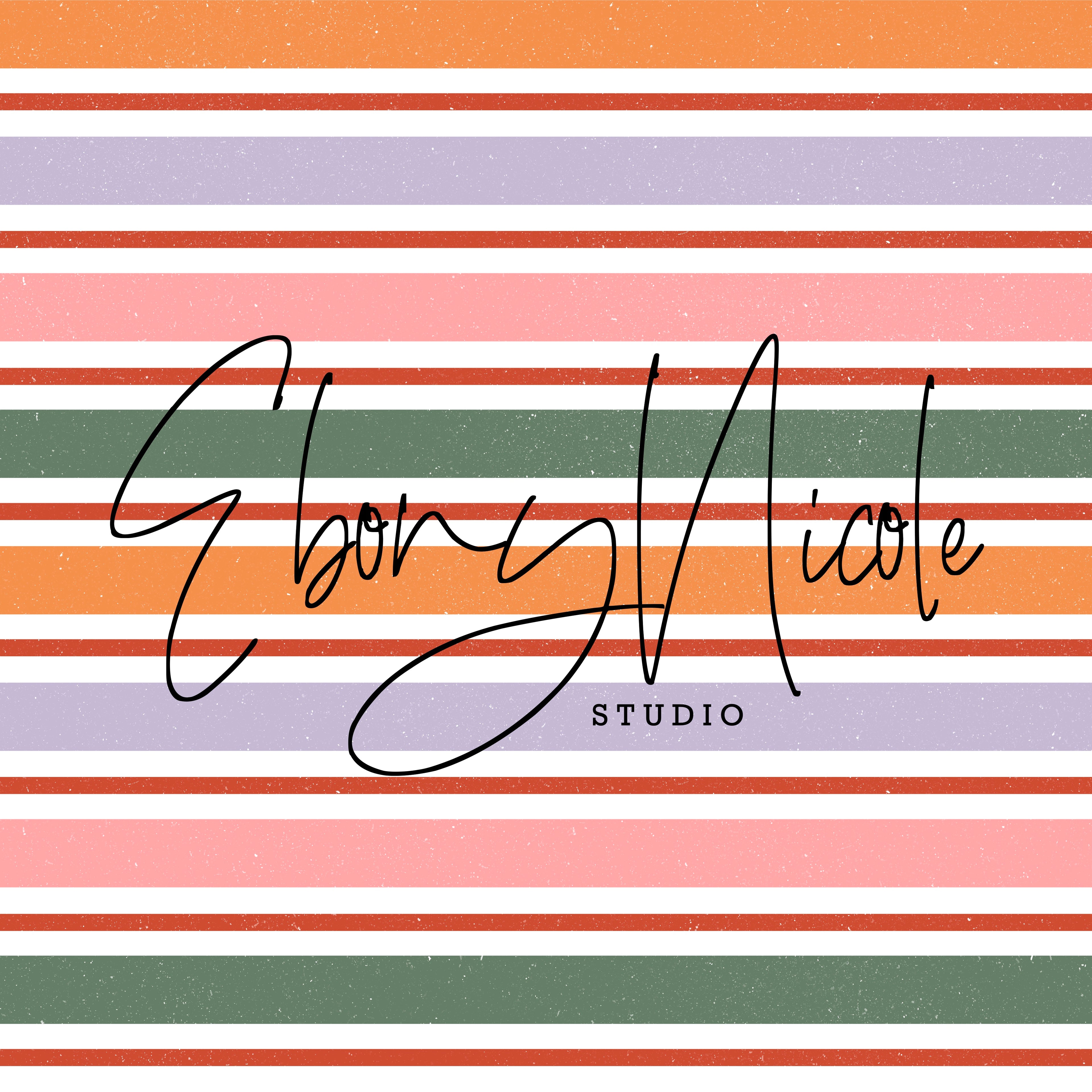 Springtime Garden Stripe